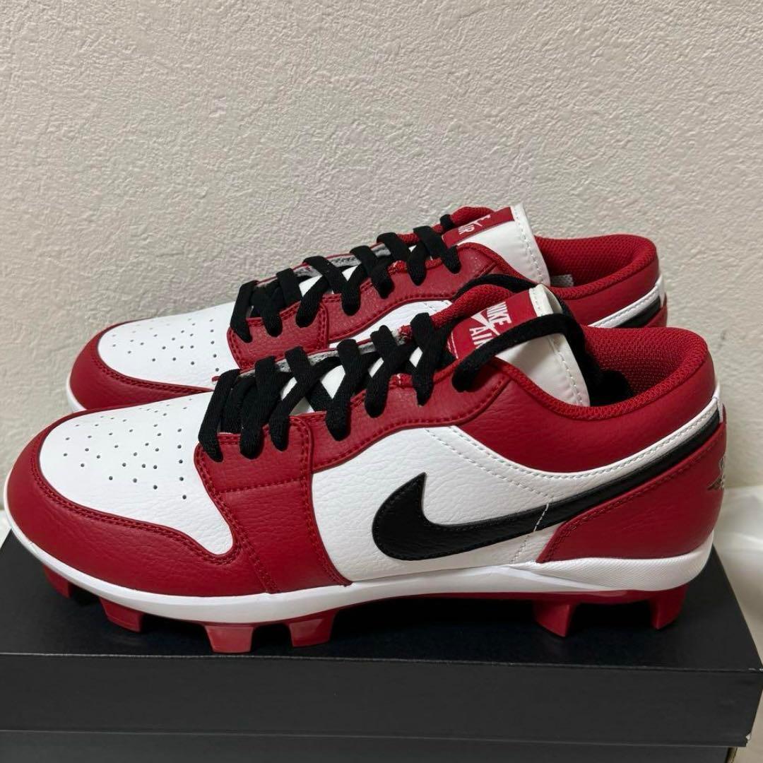 Jordan 1 RETRO MCS LOW 白×赤 26.5cm スパイク