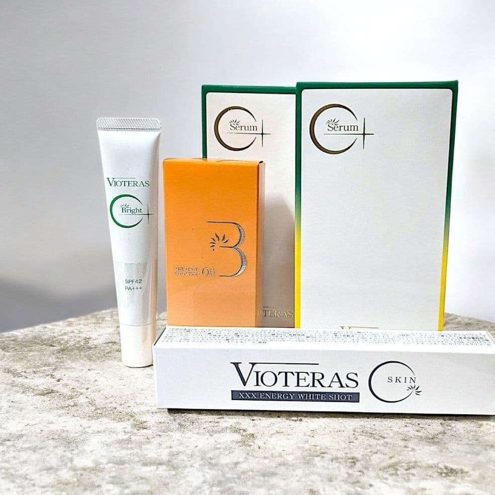 美容液 ファンデーション VIOTERAS 美白 オイル 冬 春 集中ケア5点組