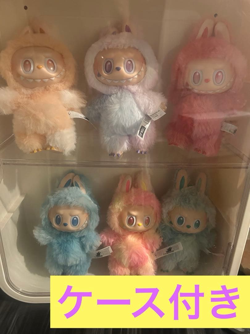 510様※ラブブBig into Energy6体セット ケース付き POP MART（ポップマート） Big into Energy シリーズ Labubu ラブブ