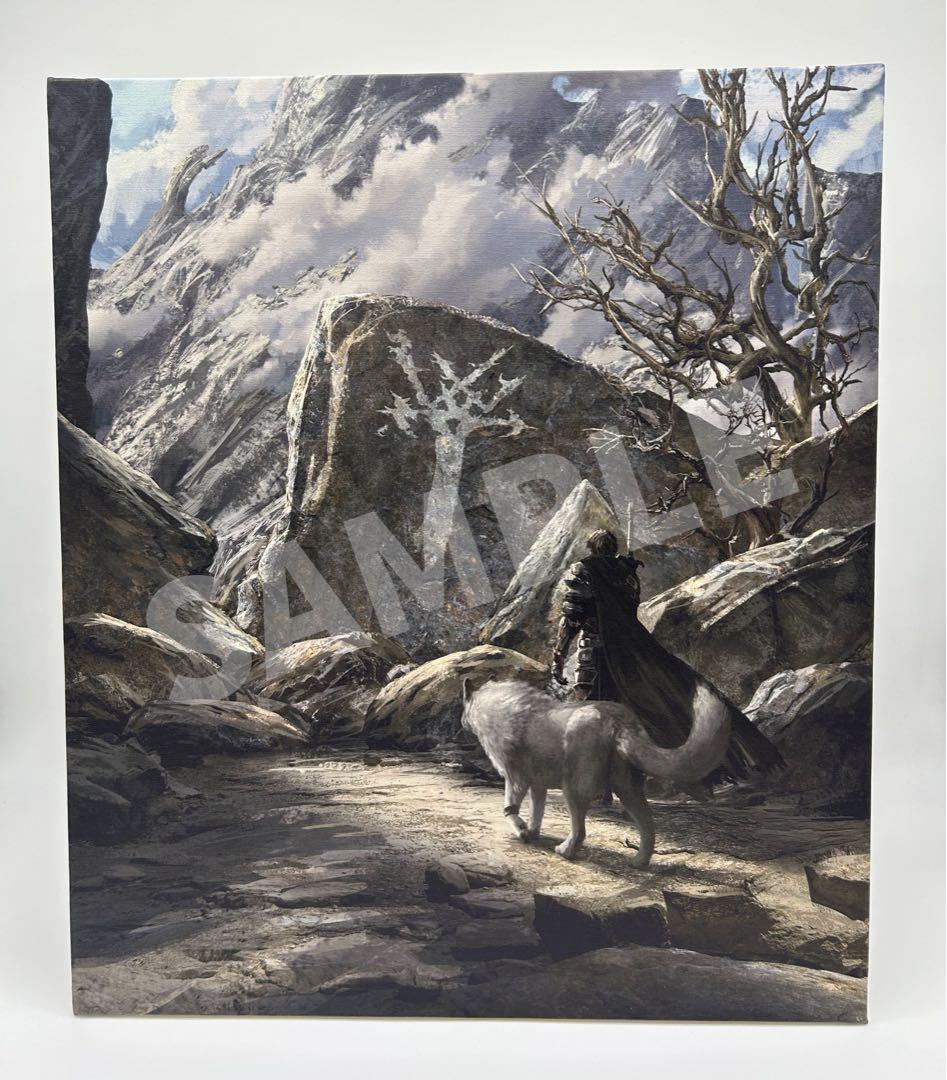 超稀少】MTG マジック大戦祭 荒地 Wastes キャンバスアート FF