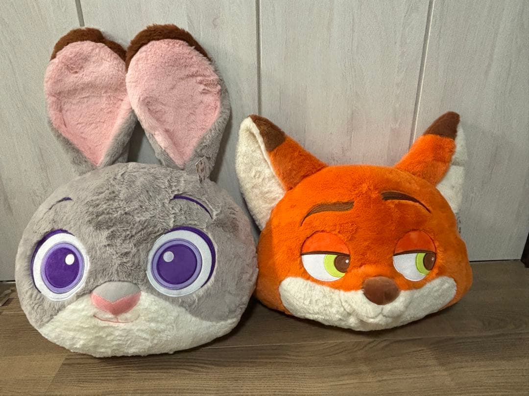 ディズニー ニック ジュディ ズートピア コストコ ぬいぐるみ