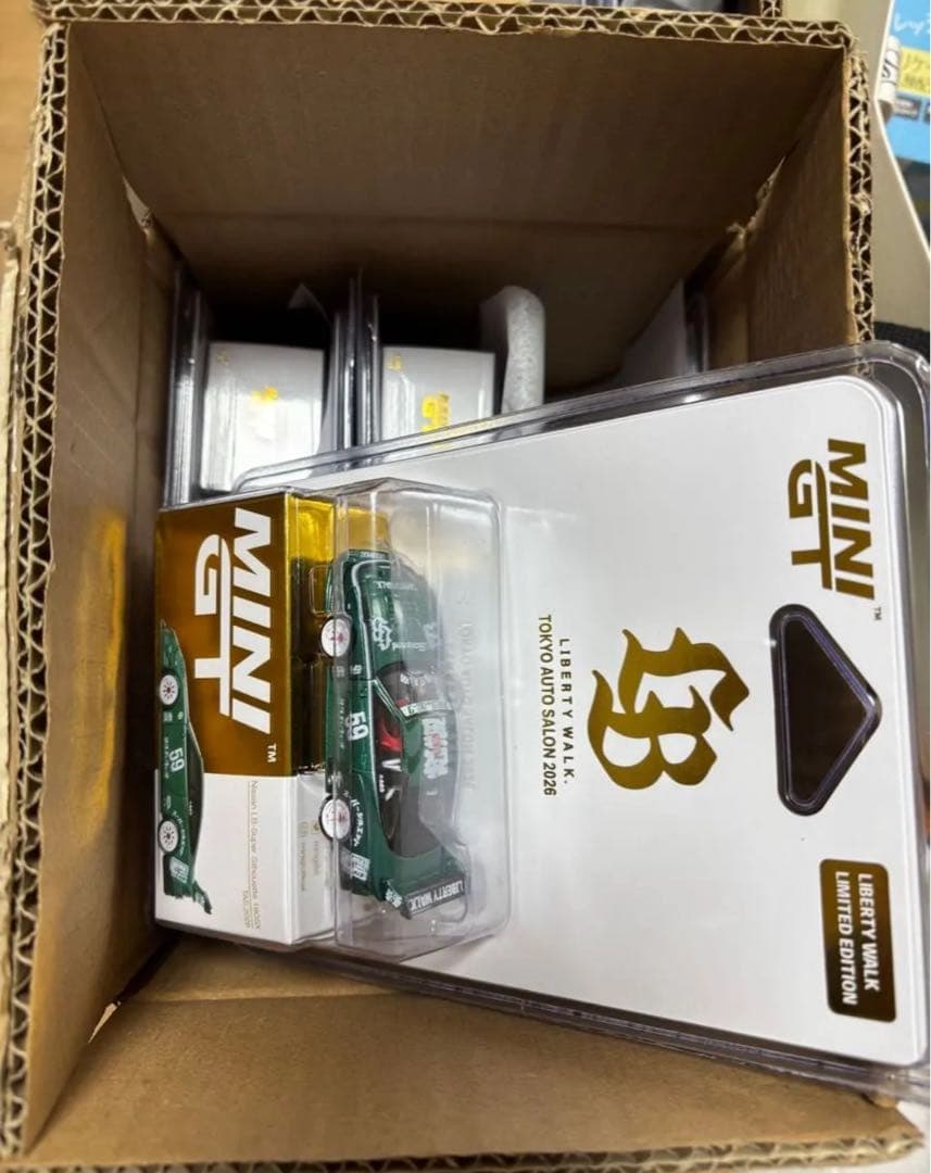 MINI GT 日産 180sx LBWK 東京オートサロン 限定 6個 - メルカリ