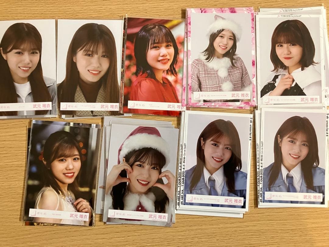 櫻坂　生写真　武元9コンプ 櫻坂46 2024年夏フェス衣装 生写真 武元唯衣 4種コンプ - メルカリ