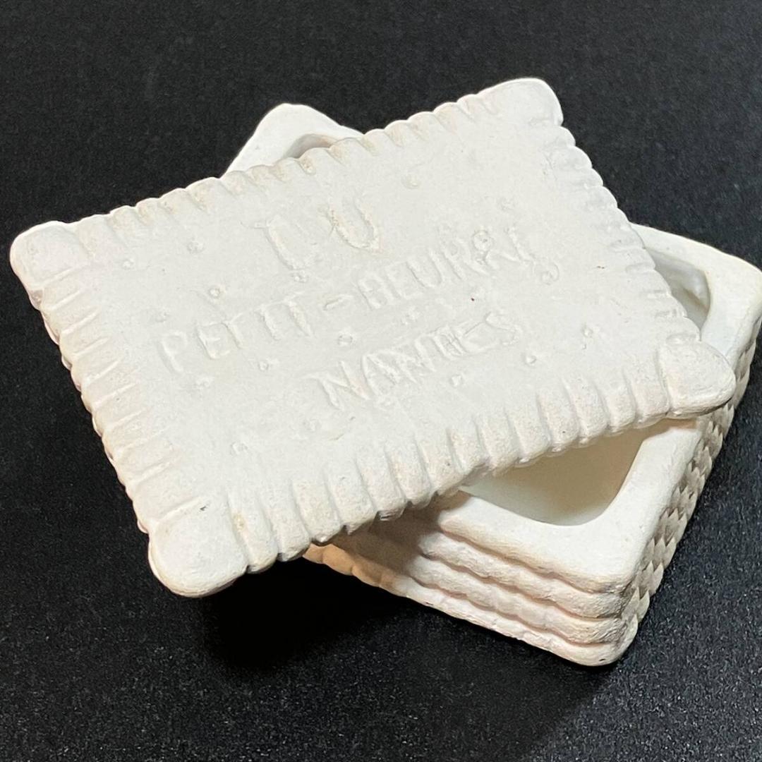 LU ビスケット　陶器　小物入れ　非売品　Lefevre Utile　フランス LU ビスケット アンティーク トランク 缶 LEFEVRE-UTILE