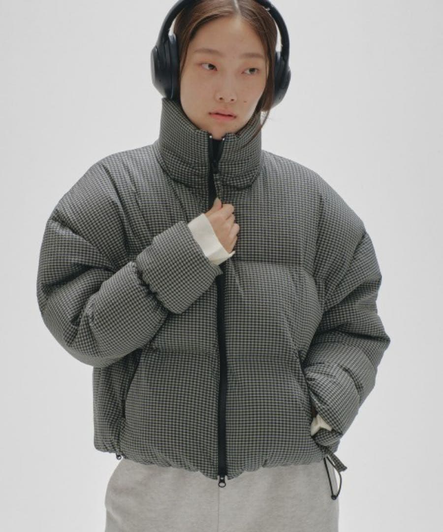 ジャケット・アウター Check Down Jacket チェックリバーシブルダウンジャケット / Check Reversible Down