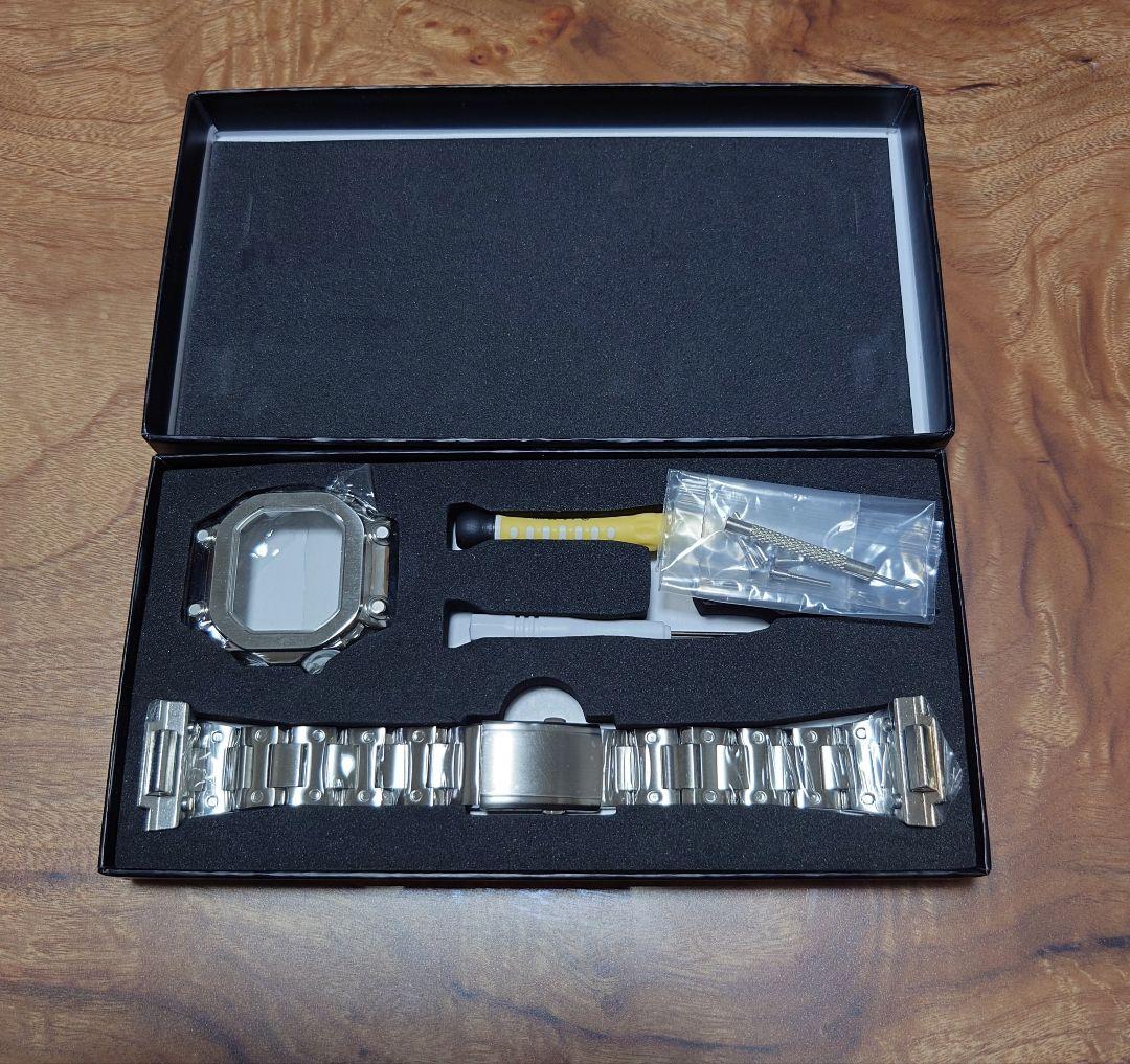 CASIO GXW-56　メタルベゼル、バンド セット