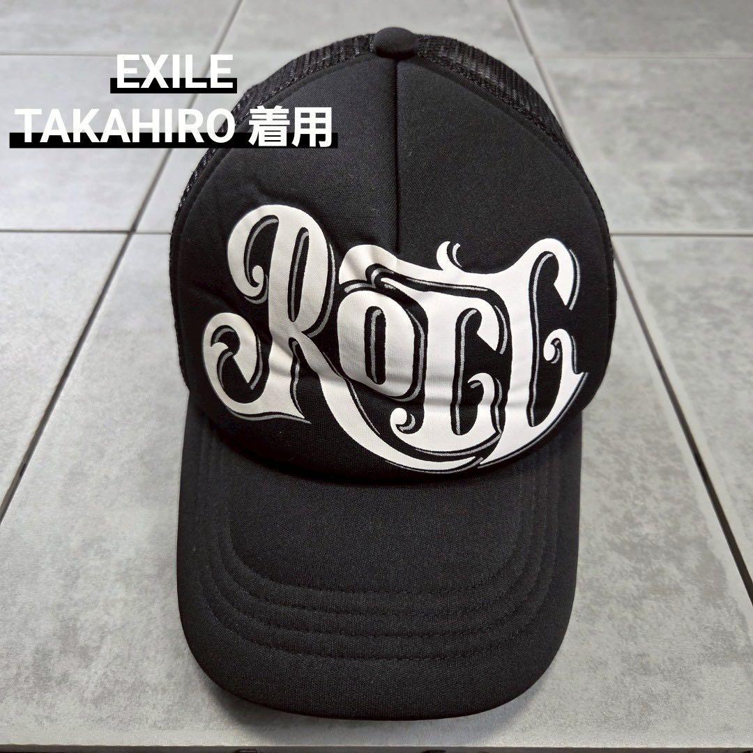 美品 ROLL LOGO mesh cap LDH EXILE TAKAHIRO - メルカリ