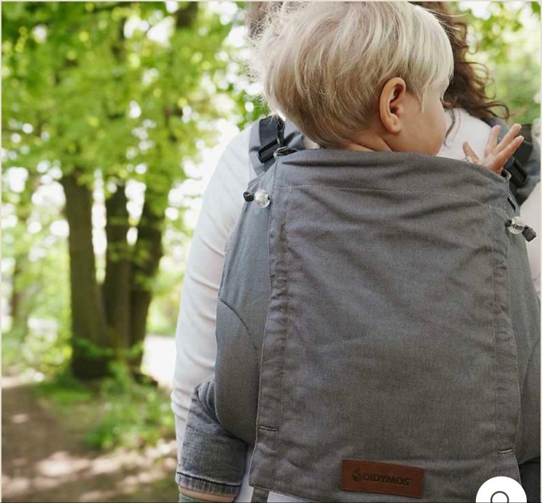 【エイミー】DIDYMOS 抱っこ紐 ブルーグレー