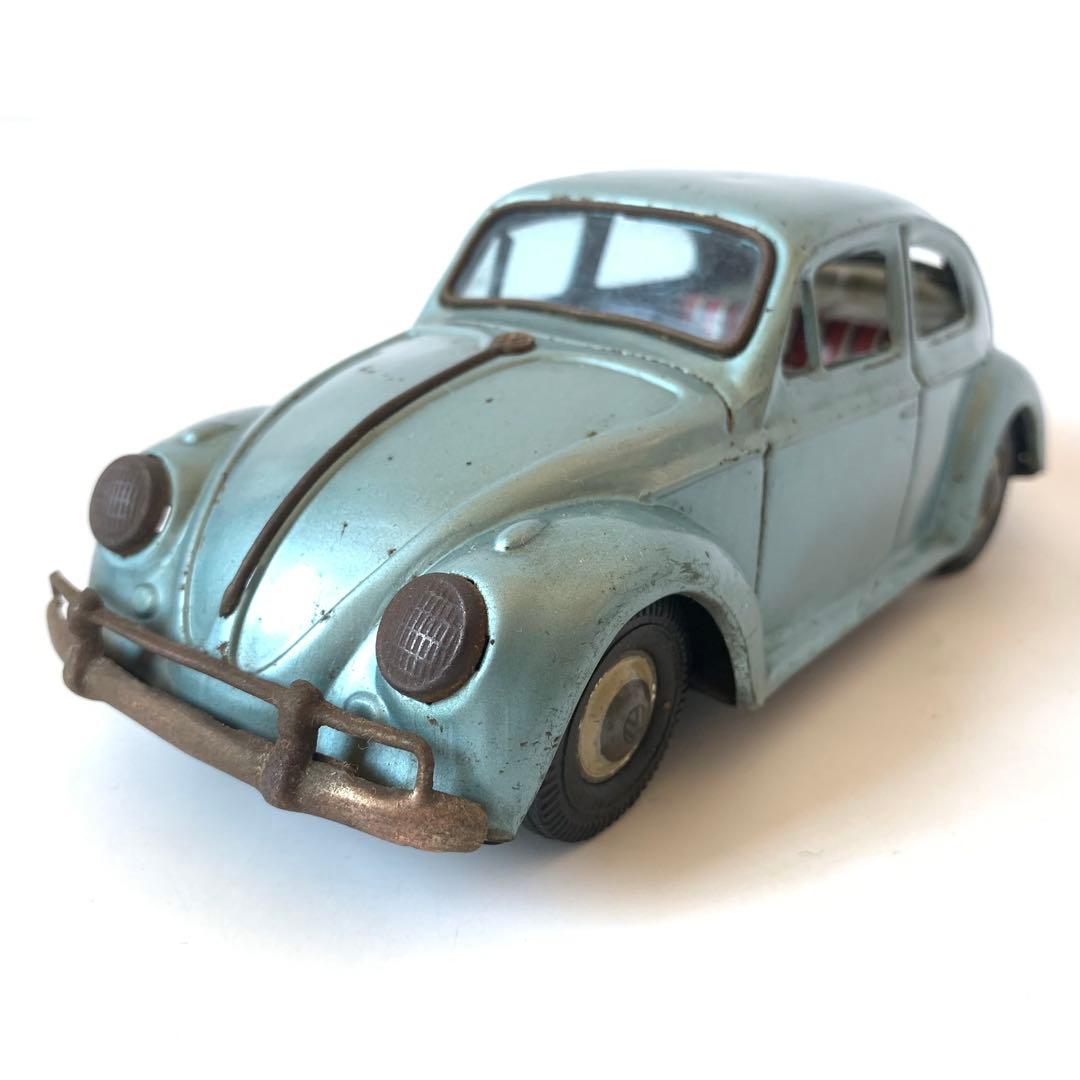 バンダイ フォルクスワーゲン ビートル ブリキ フリクション 当時物