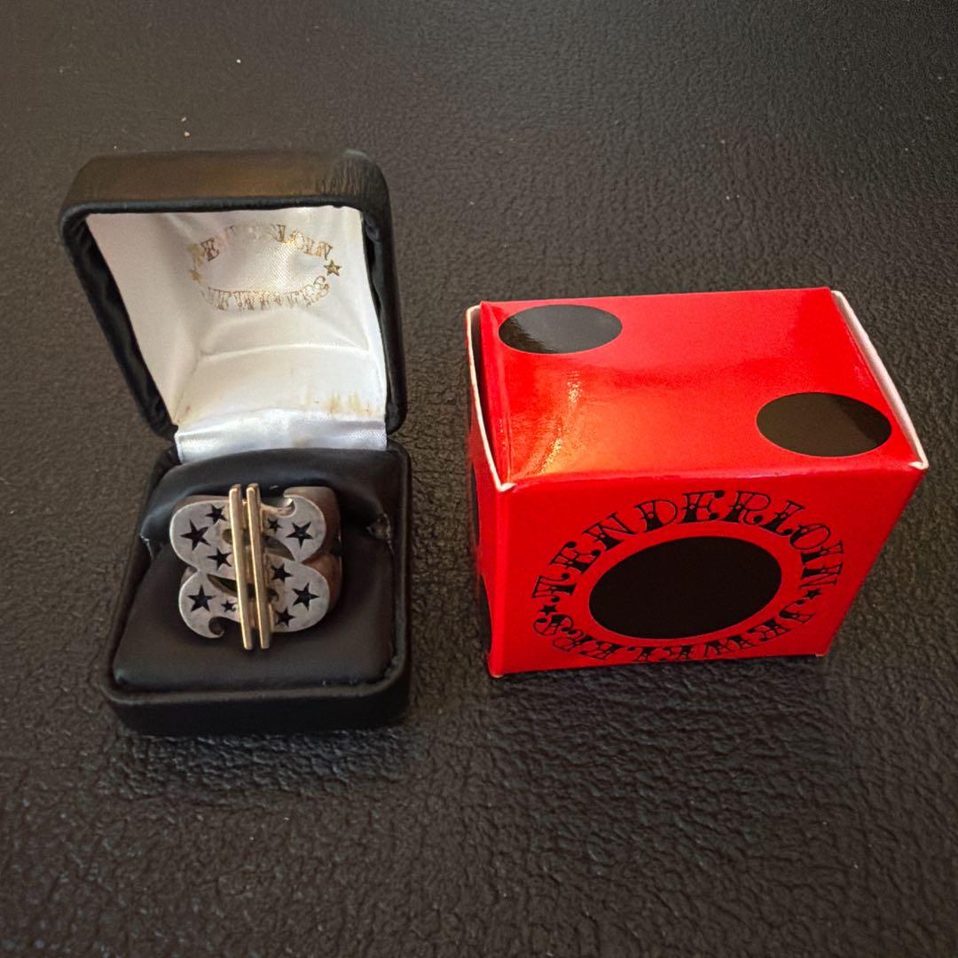 テンダーロイン ダラー リング　シルバー　ゴールド　ケース付き　正規品 8k