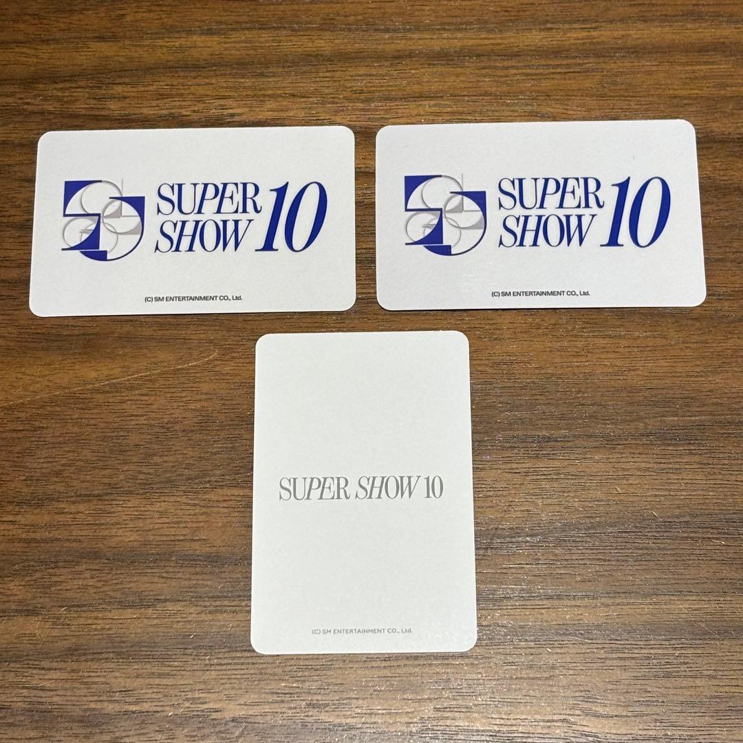 新品未使用】SUPER SHOW 10 DONGHAE トレカ 3枚セット - メルカリ