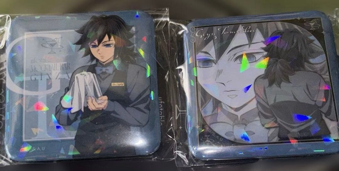 鬼滅の刃 冨岡義勇 モクテルバー 缶バッジ モクテル 新ロト 2点 - メルカリ