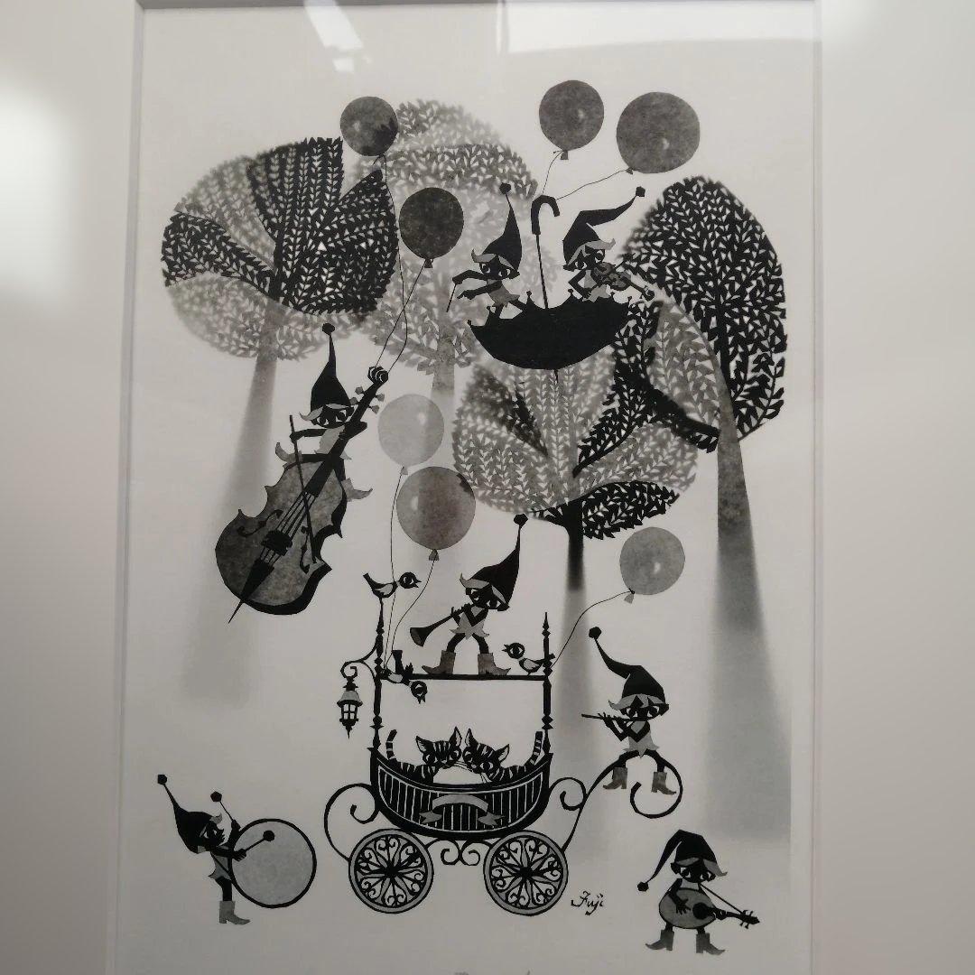 新品ホビー・楽器・アート - 藤城清治レフグラフ こびとのシンフォニー