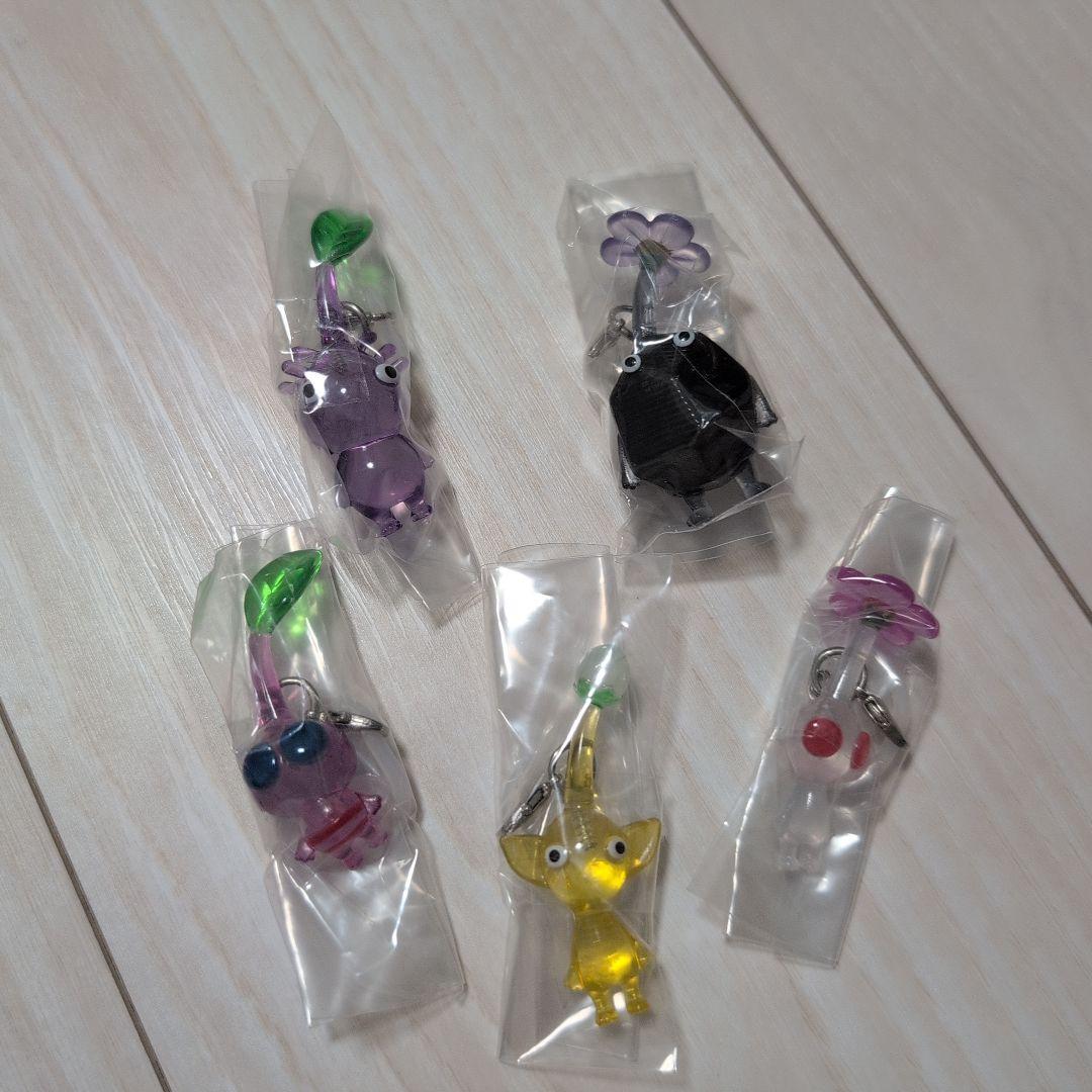 【新品/未使用】ピクミン めじるしアクセサリー　5種類