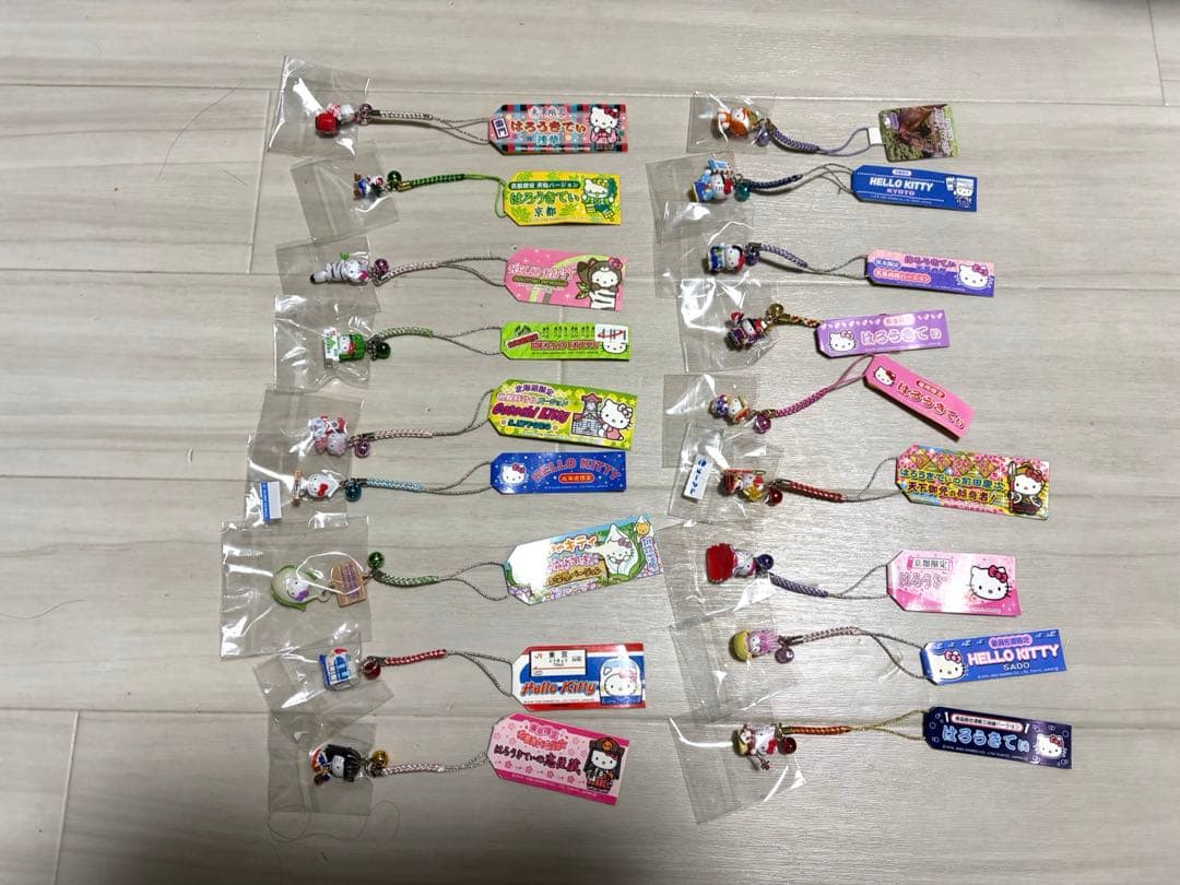 ご当地キティ 根付け ストラップ 18個 まとめ売り 2026年最新】ハローキティ根付けの人気アイテム - メルカリ