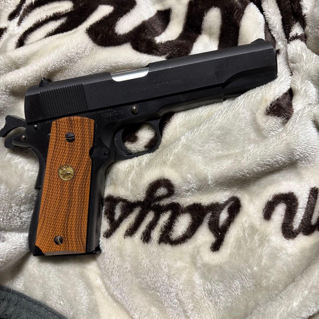 MGC モデルガン M1911A1 コルトガバメント ダミーカートモデル CAW コルト ガバメント M1911A1 HW Black ダミーカート式 モデルガン