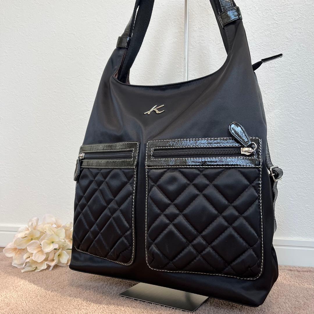 Kitamura2 キタムラ 2wayバッグ ショルダー リュック ブラック - メルカリ