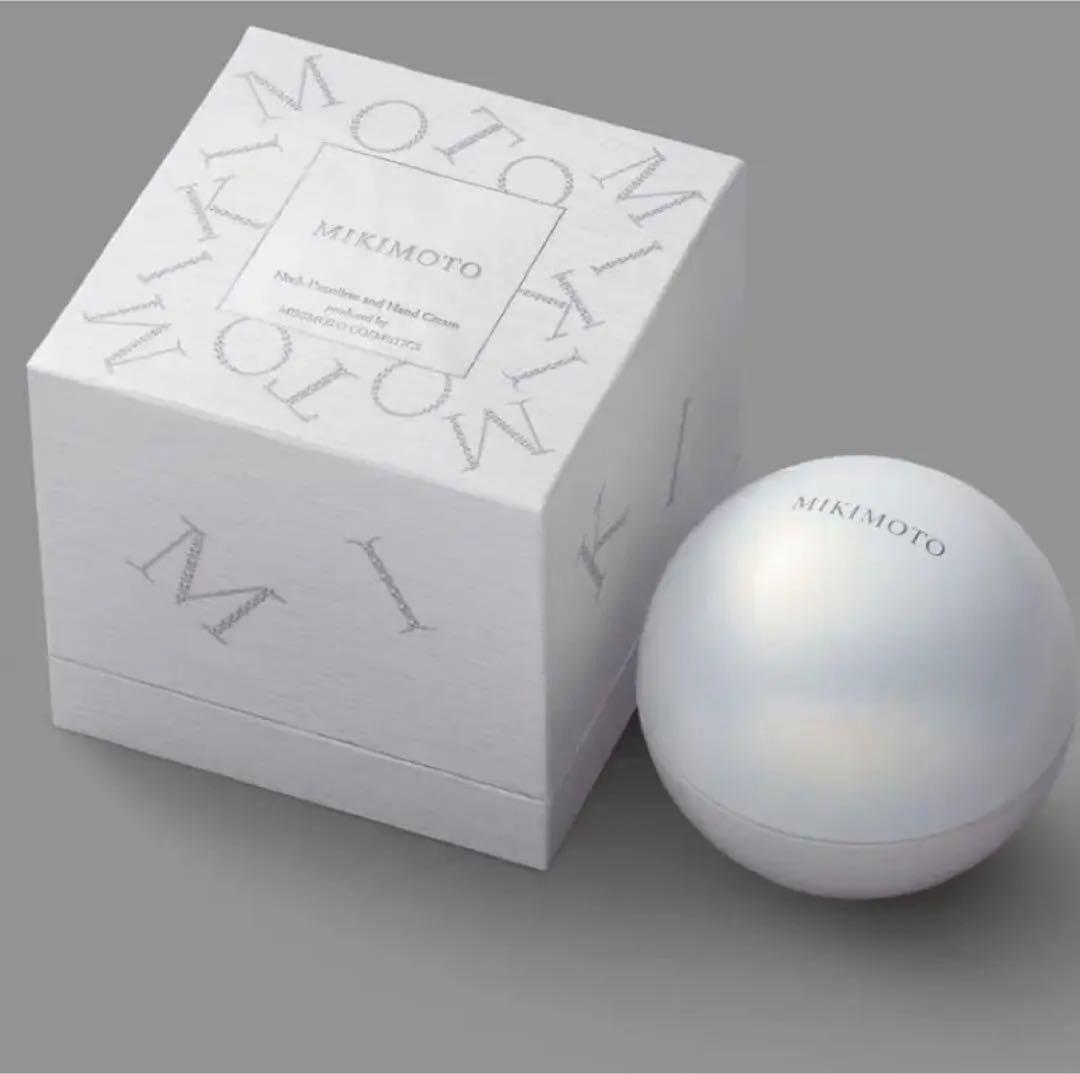 新品未使用　ミキモト ネック・デコルテ ハンド クリーム