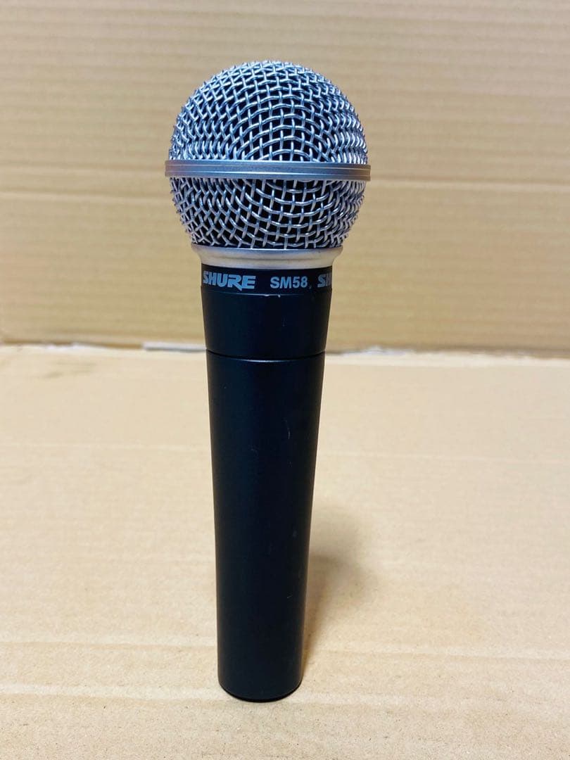 SHURE SM58 ダイナミックマイク 中古!