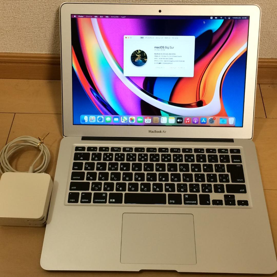 MacBook本体 MacBook Air (13-inch, Mid2013) 4G / 128G