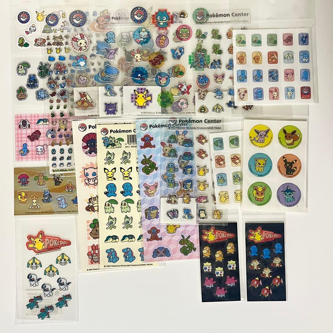 ポケモンセンター ポケドール シール ステッカー まとめ売り