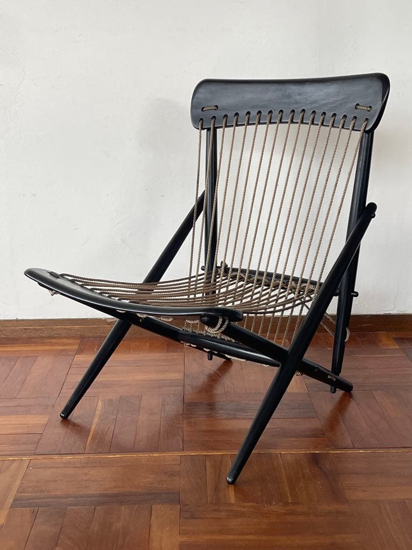 ジャパン ヴィンテージ オールド マルニ ロープ チェア