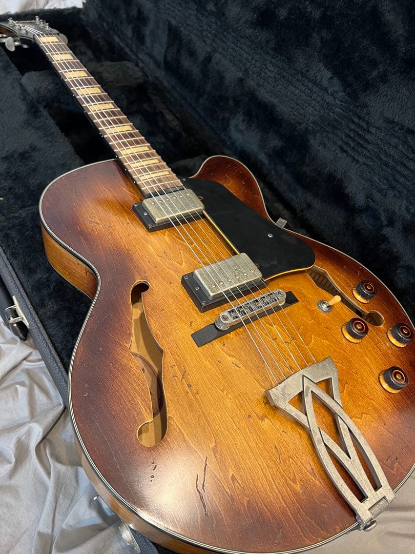 Ibanez afv10a フルアコ レリック加工品 アイバニーズ