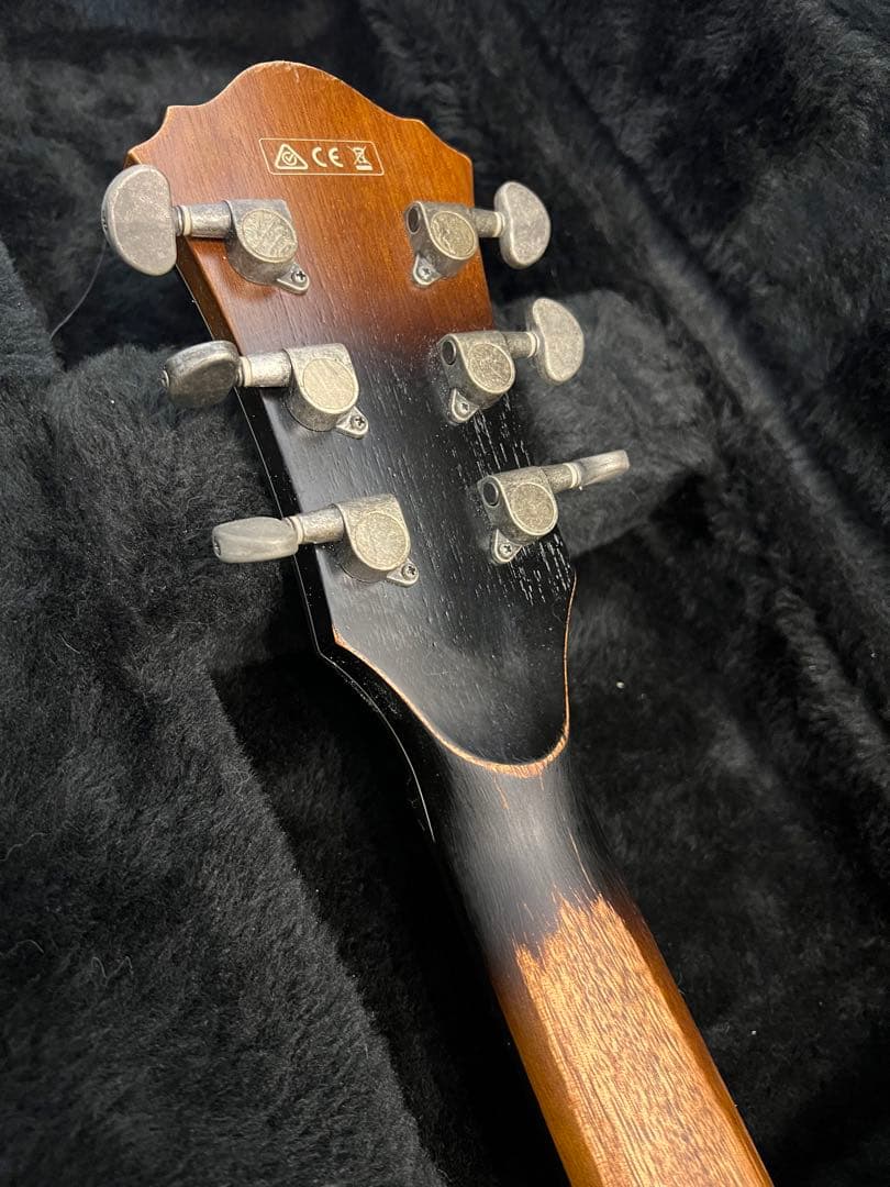 Ibanez afv10a フルアコ レリック加工品 アイバニーズ - メルカリ