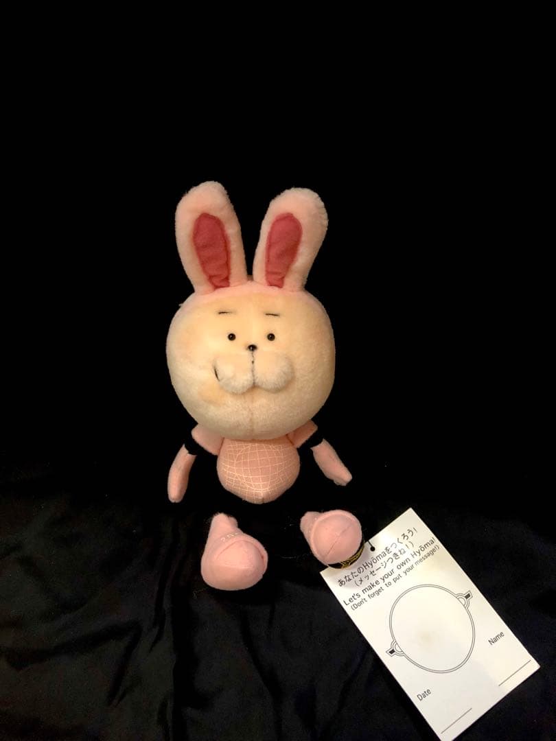 【新品激レア！入荷未定！】20471120ウサHyoma ぬいぐるみ旧タグ付き♪