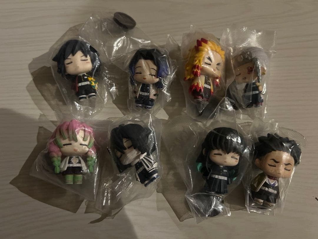 鬼滅の刃 つむりずむ ナムコ限定　8種 柱　セミコンプリート