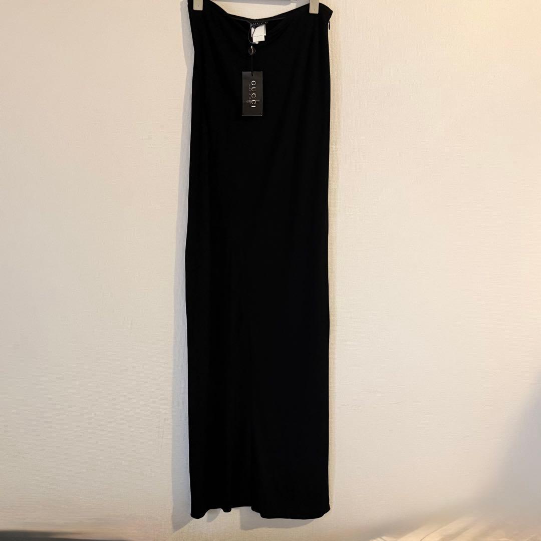 ★新品未使用タグ付き★GUCCI :ブラック タイトスカート(サイズ42)