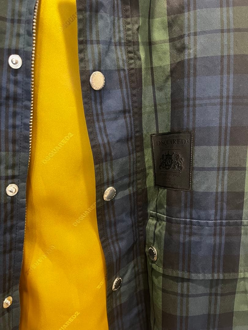 DSQUARED2チェック柄カジュアルジャケット - メルカリ