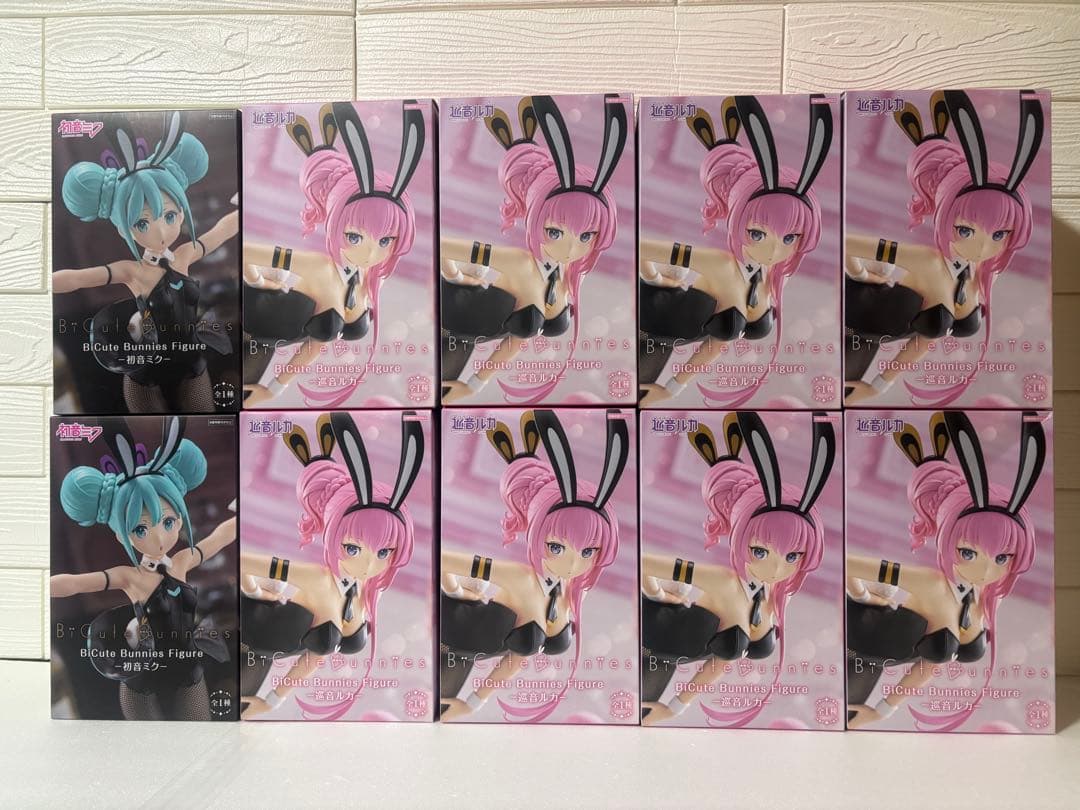 プライズフィギュア　初音ミク　巡音ルカ　１０点