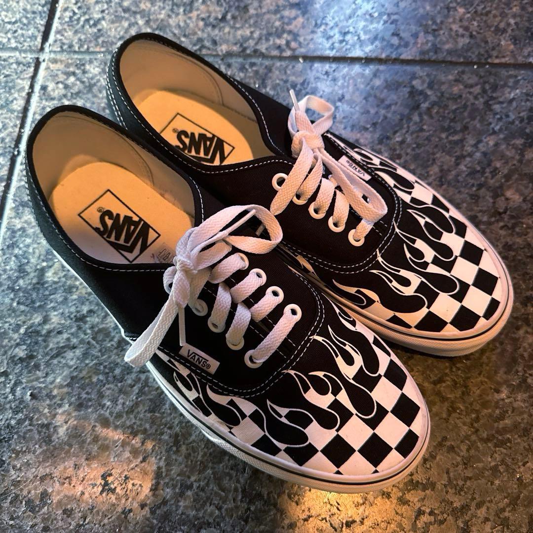 VANS AUTHENTIC CHECKER FLAME スニーカー Buy Vans Authentic 'Checker Flame' - VN0A38EMRX8 | GOAT
