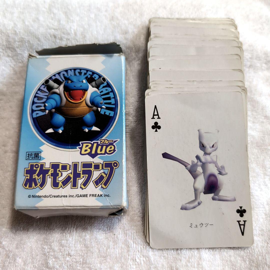 ポケモントランプ ブルー カメックス コレクション 青 初期 任天堂 Blue