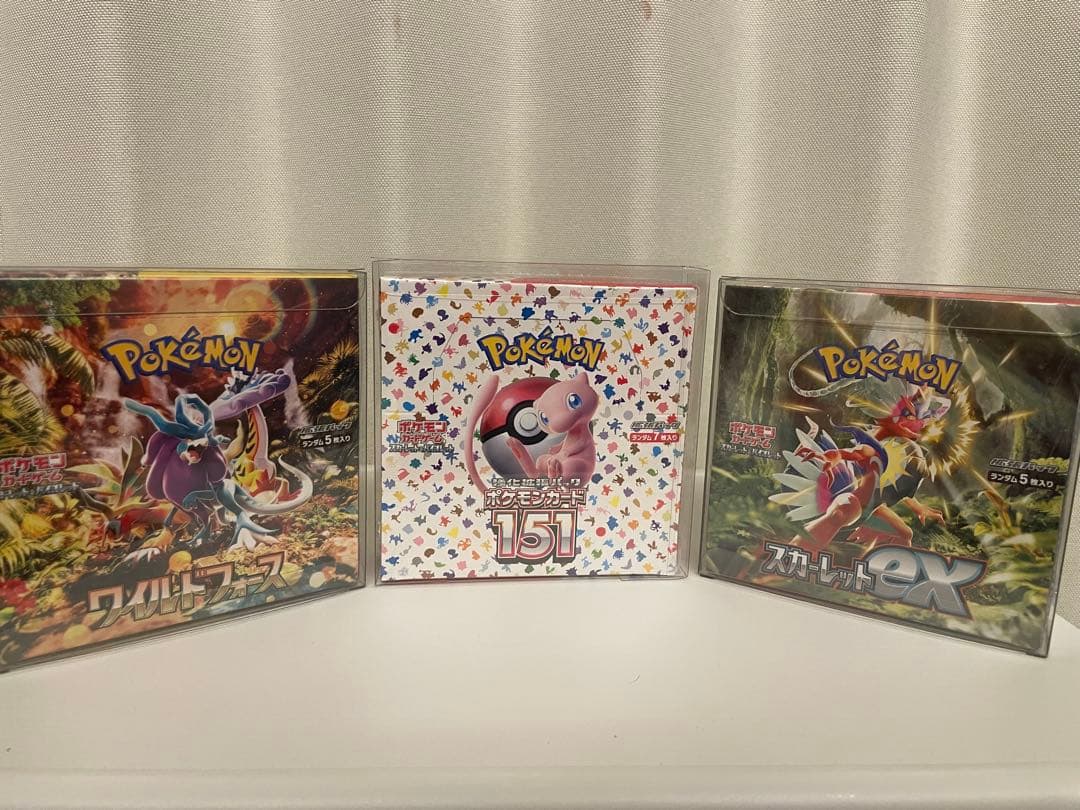 は*★様 ポケモンカードゲーム 151 ワイルドフォース、スカーレットex