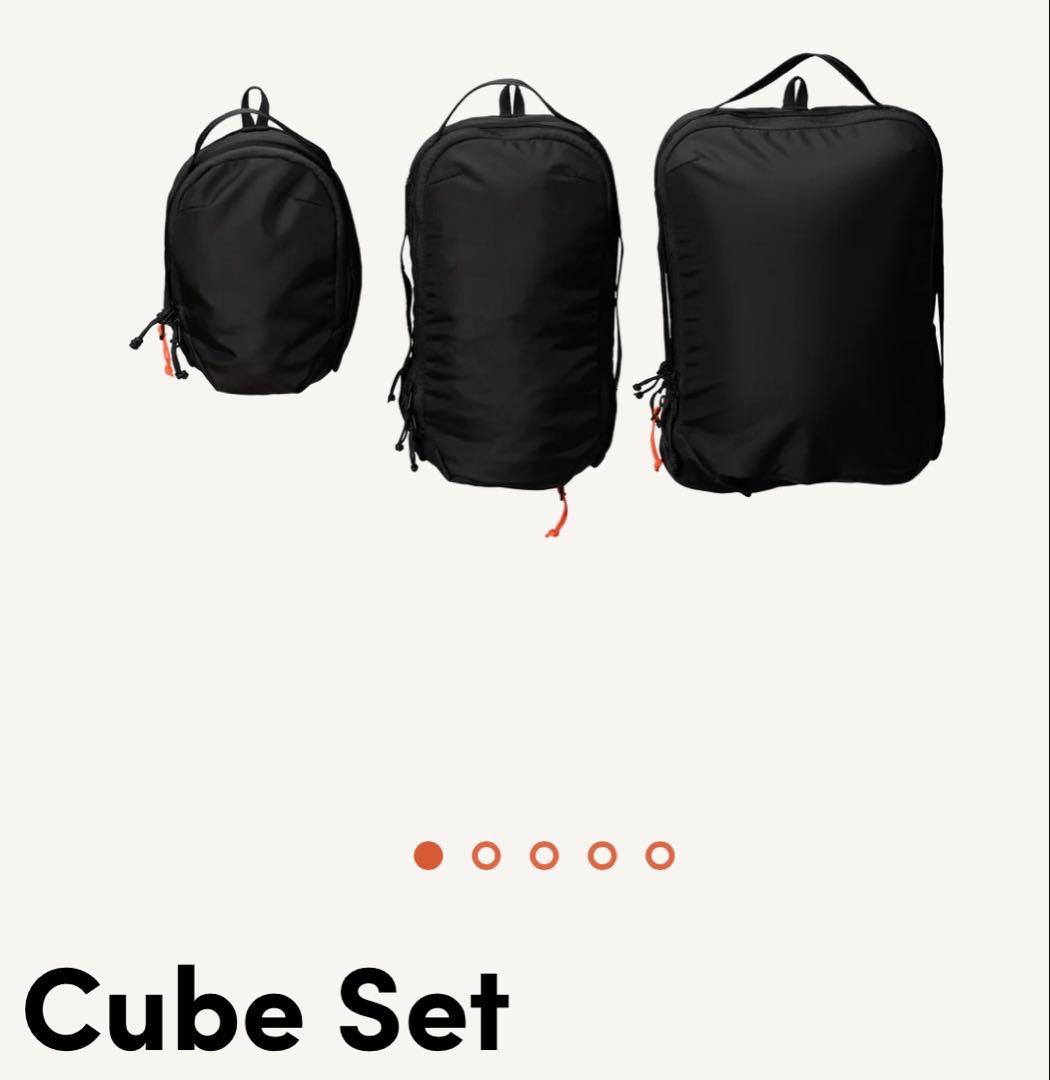 快適グッズ・旅行小物 Able carry Cube Set Black