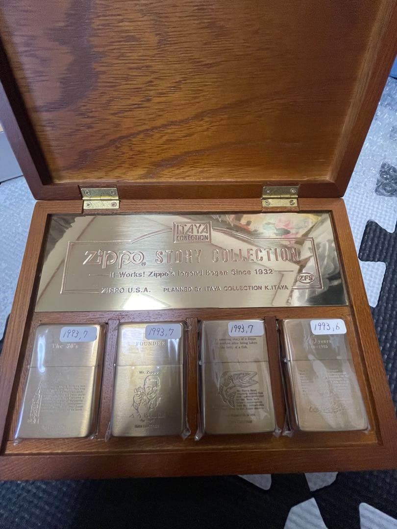 Zippo ストーンコレクション 4個セット