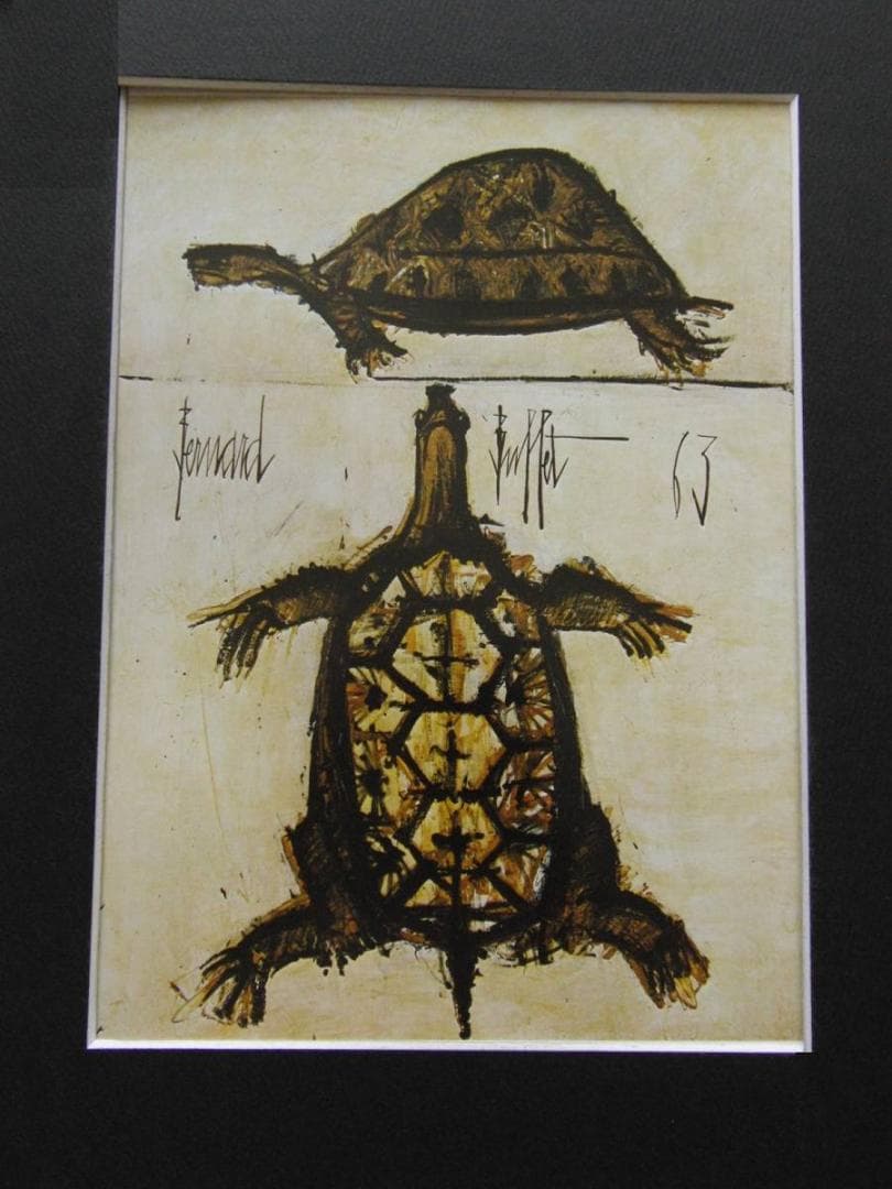 ベルナール・ビュッフェ【LE MUSEUM-Le tortue】