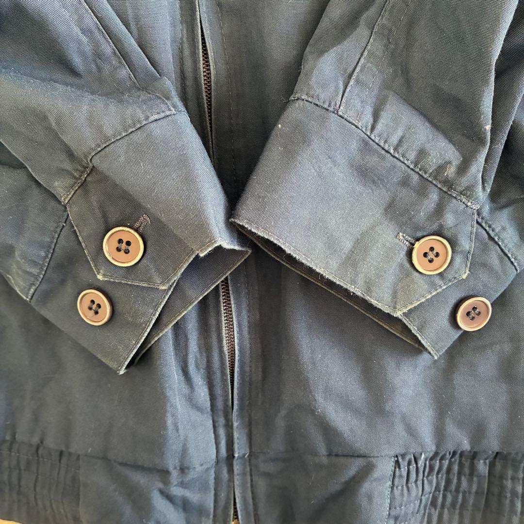 ブルゾン ジャケット 短丈 90s vintage アメカジ ノームコア 紺 - メルカリ