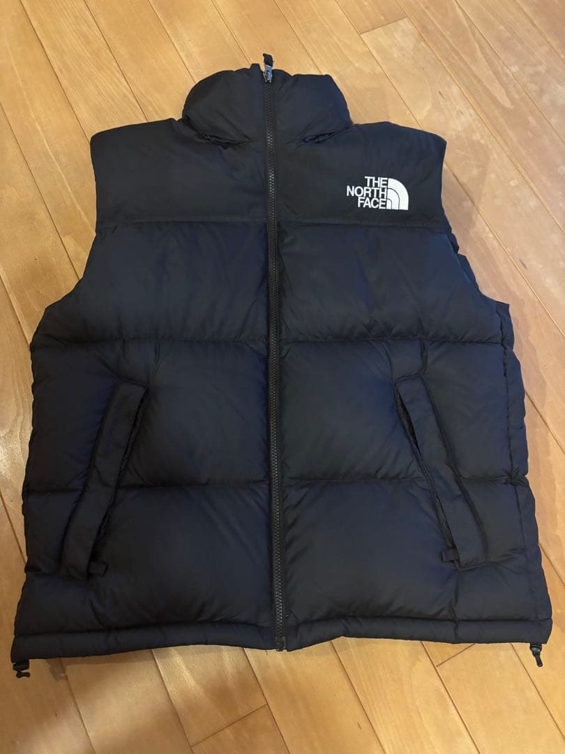 超美品　THE NORTH FACE ヌプシダウンベスト 黒 L