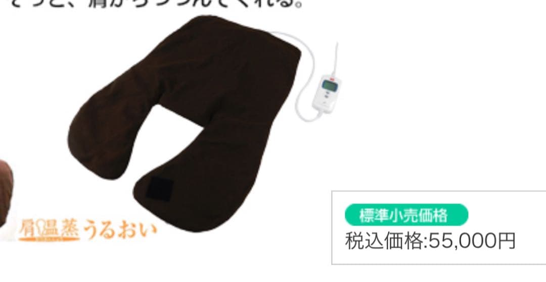 【新品】肩温蒸うるおいⅡ フランス総合医療 温熱治療器 肩凝り フランスベッド