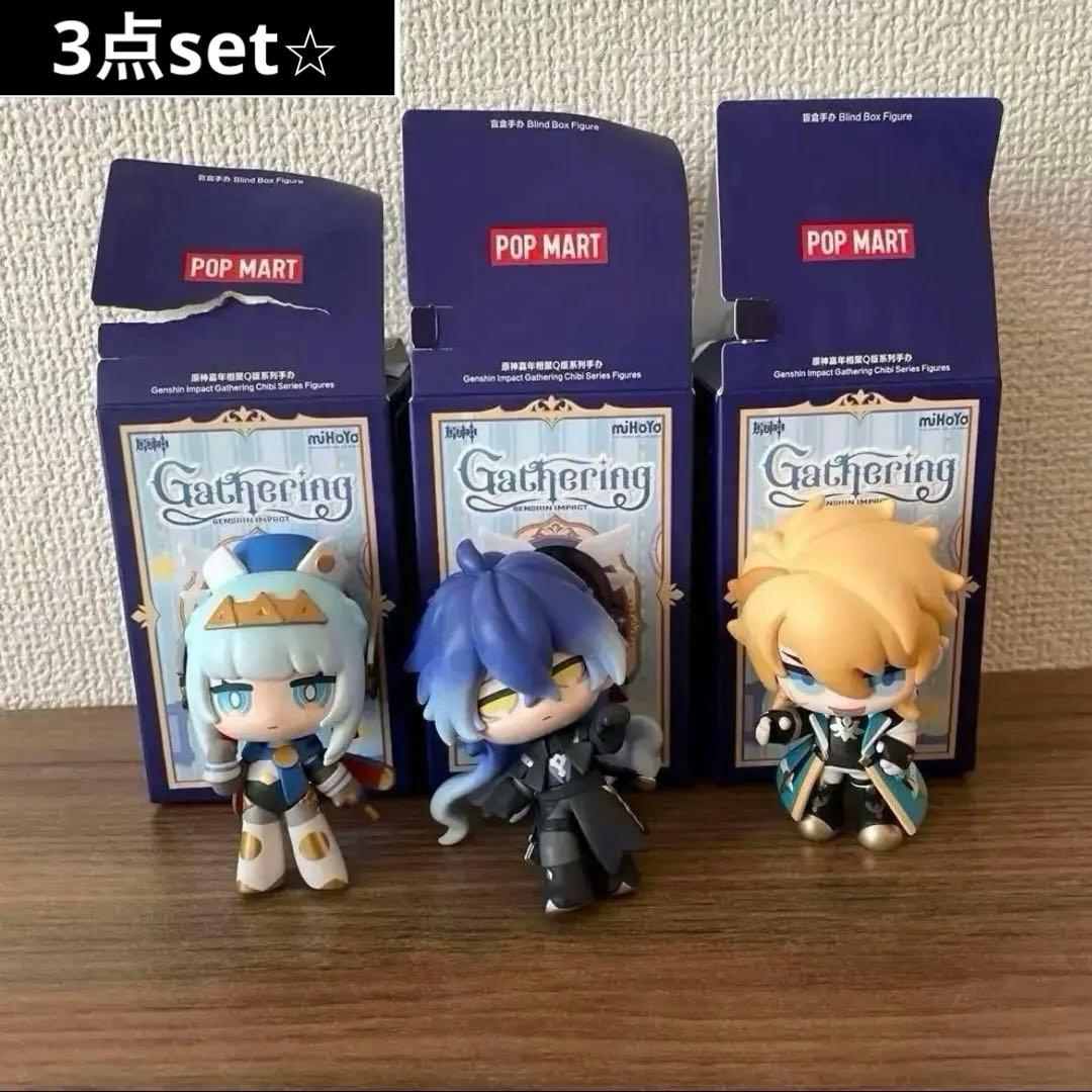原神 POPMART フィギュア フリンズ　ファルカ　イネファ