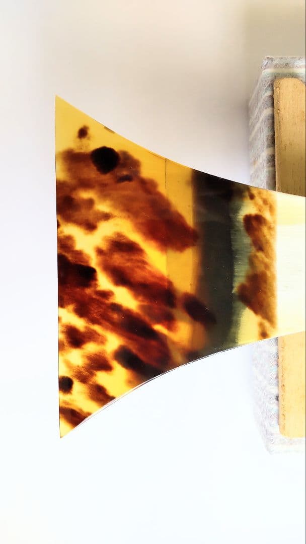 ゆはみ【新品・未使用】 希少最高級白水牛鼈甲撥です