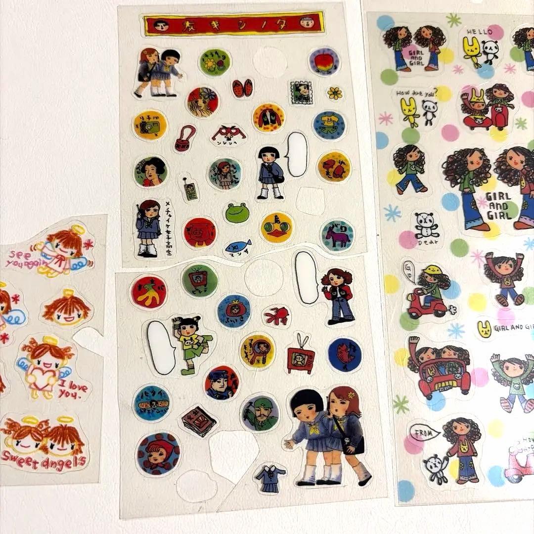 平成レトロ シール 当時物 3点セット - メルカリ