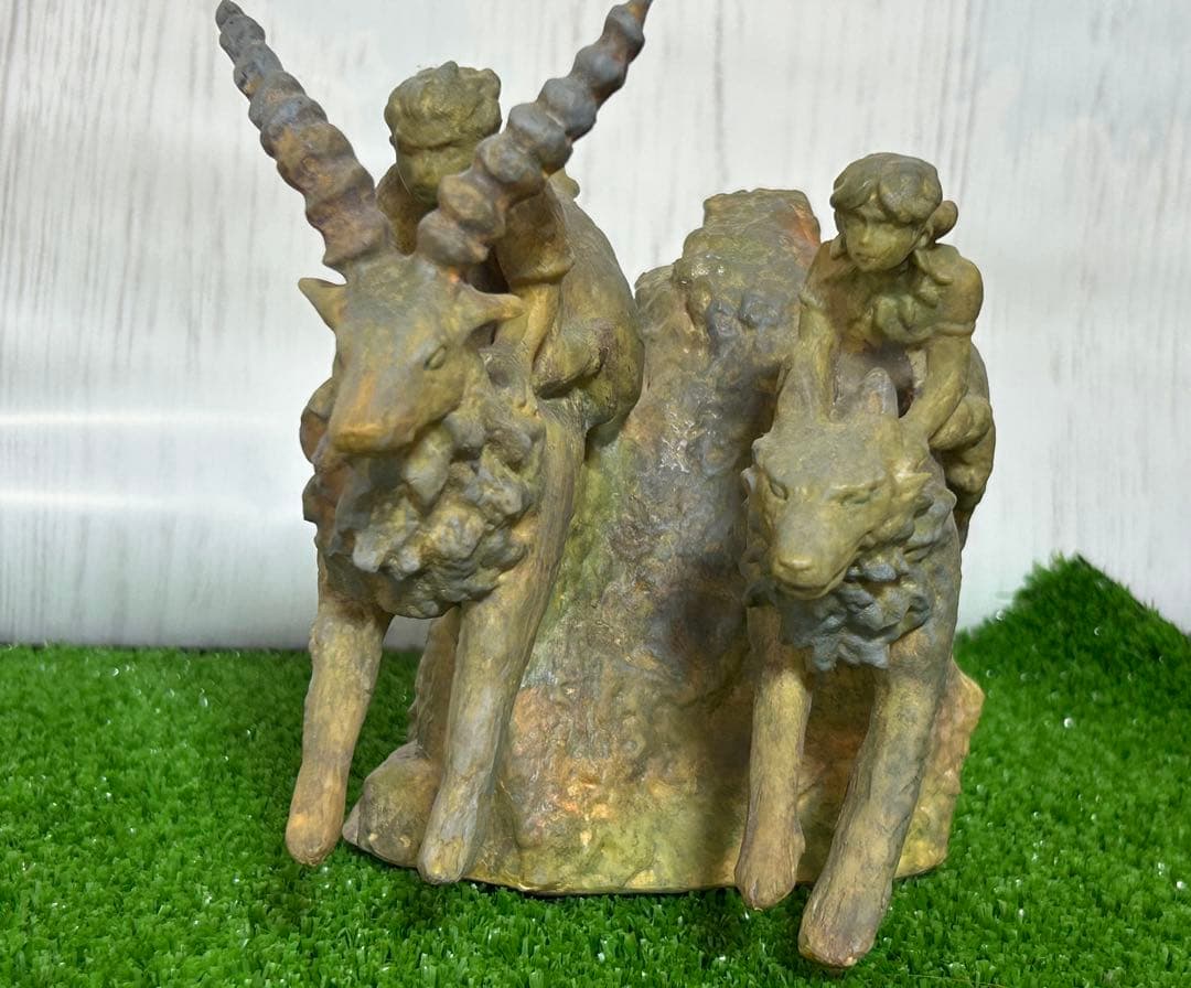 希少】もののけ姫 オルゴール 100体限定 サン アシタカ (箱無し