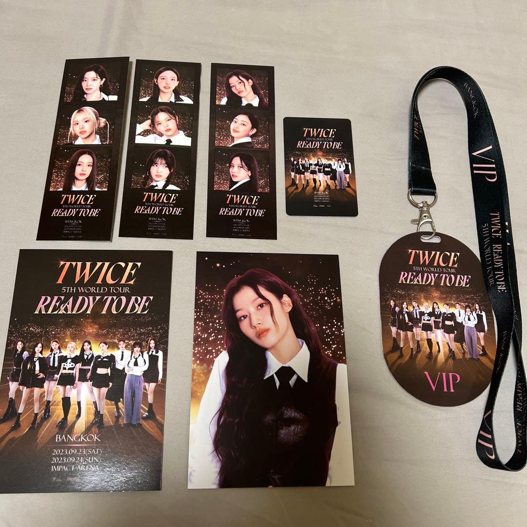 TWICE READY TO BE サナ バンコク VIP 入場特典 - メルカリ