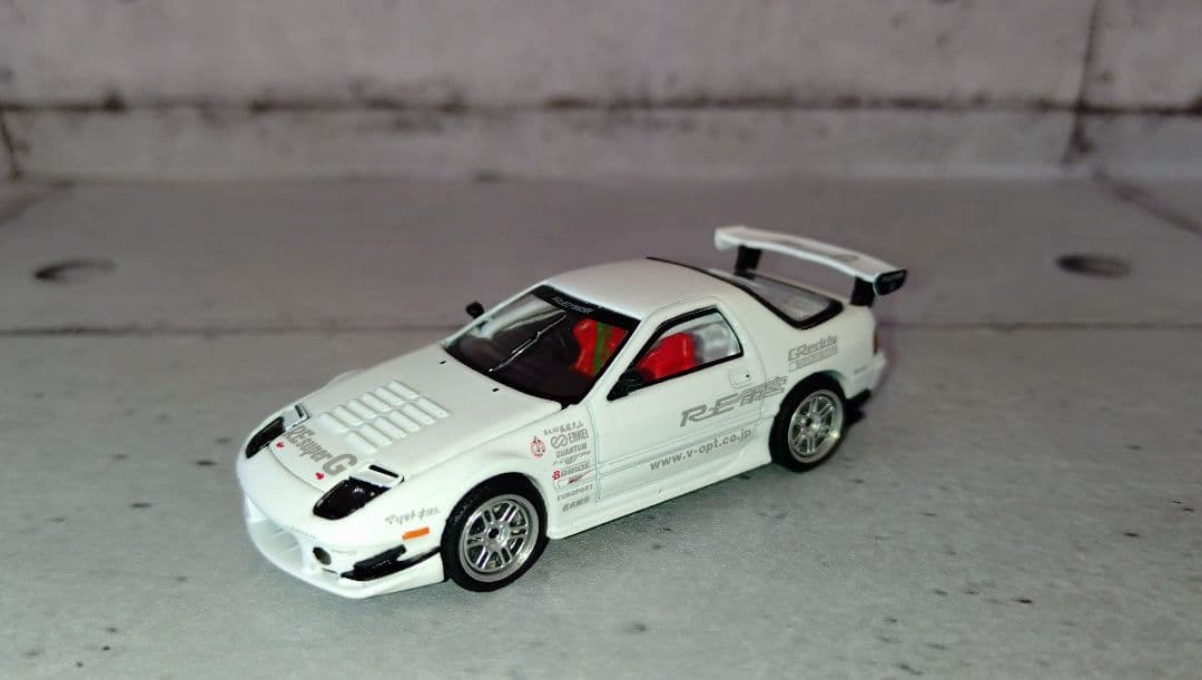 POP RACE マツダ RX-7 RE雨宮 ホワイト 開封品 - メルカリ