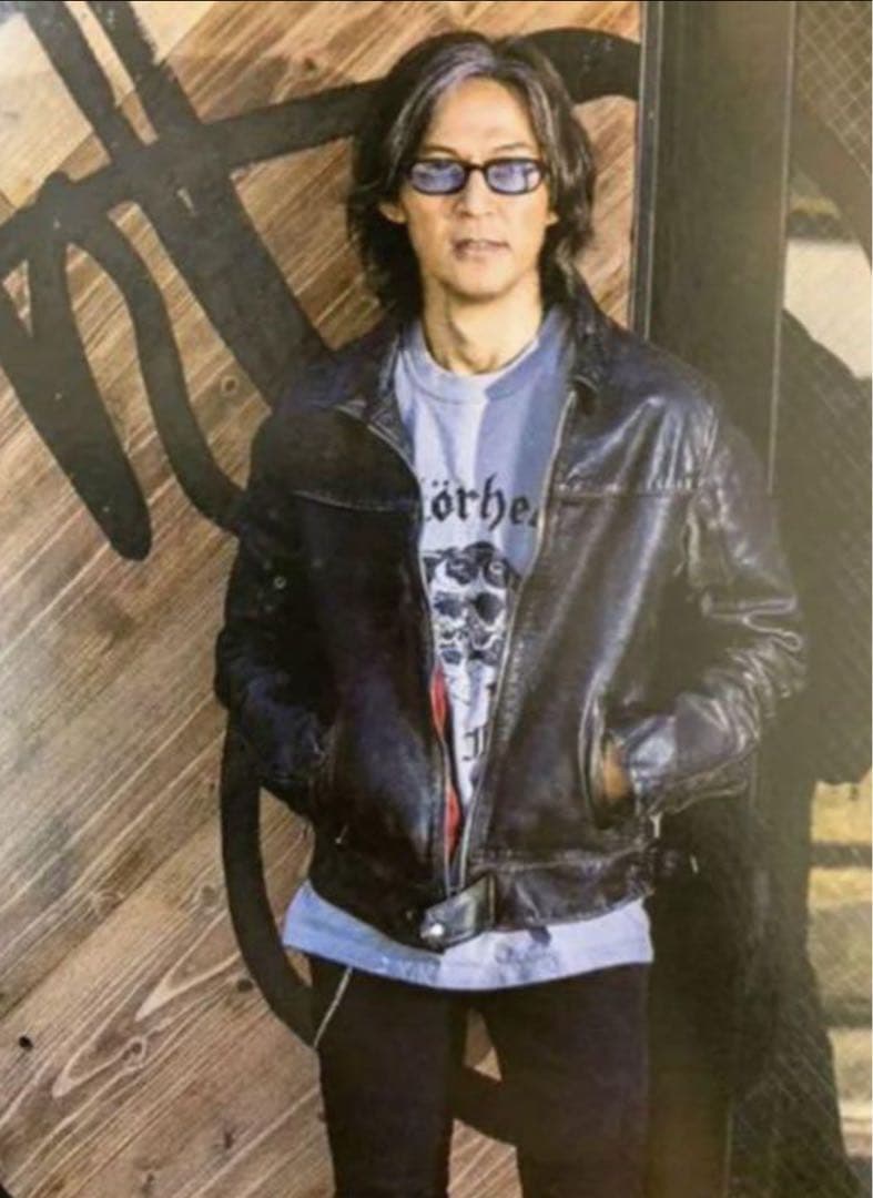 【かっちゃん専用】 稲葉浩志着用 GOLDEN  ライダースジャケット