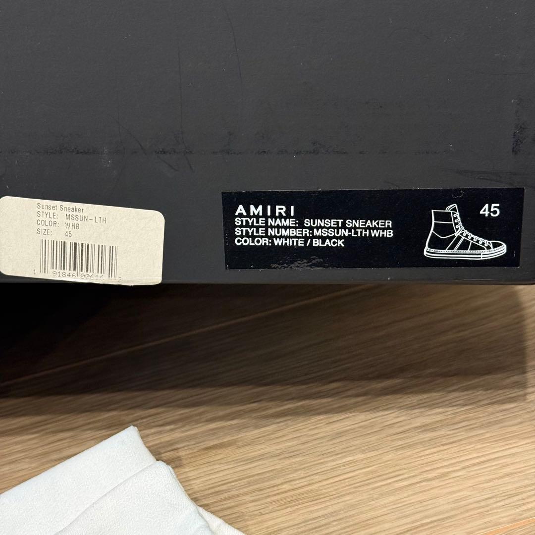 c*o様 【300円オークション企画】AMIRI SUNSET SNEAKER - メルカリ